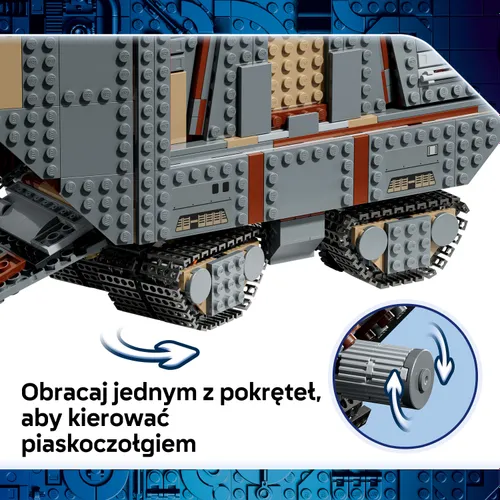 LEGO 75453 Star Wars: Мандалорский песчаный краулер джавов, набор кубиков 14+