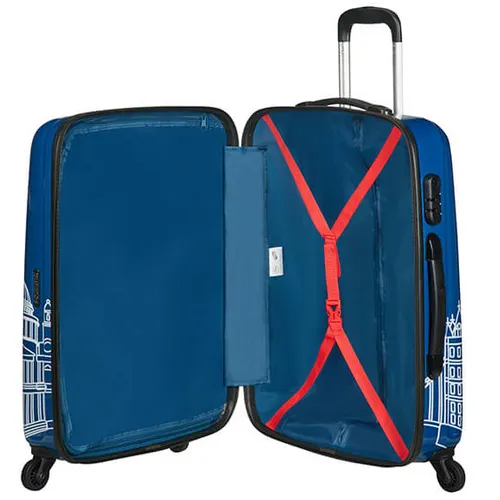 Большой чемодан American Tourister Disney Legends - Take Me Away Micky London