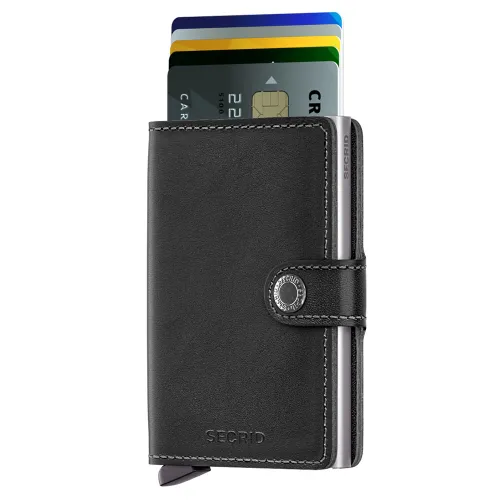 Portfel kieszonkowy RFID Miniwallet Secrid Original - black