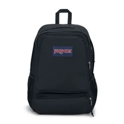 JanSport Doubleton Okul Sırt Çantası-siyah