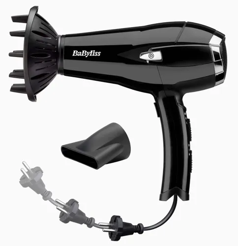 Фен BaByliss D374DE Ионизационный диффузор холодный воздух 2000 Вт 2 скорости выдувания 3 уровня температуры