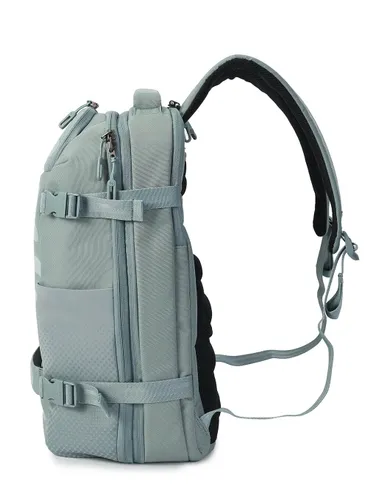 Городской рюкзак Hedgren Trip M Exp Backpack-grey / green