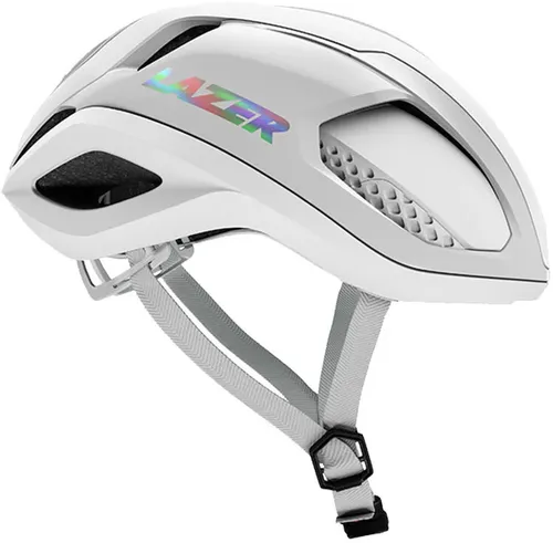 Kask rowerowy LAZER Vento KinetiCore Biały Szosowy z możliwością zamontowania lampki (rozmiar S)