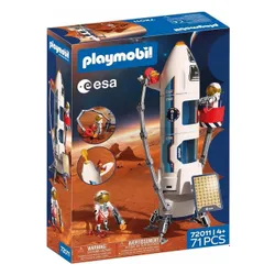PLAYMOBIL SPACE 72011 Rakieta badawcza ESA Mars, zestaw dla dzieci +4 lata