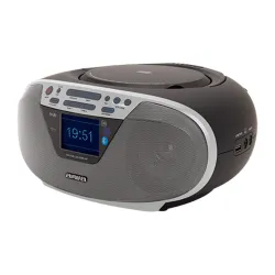 Radioodtwarzacz Aiwa Boombox BBTU-500DAB/SL Bluetooth DAB+ Srebrny