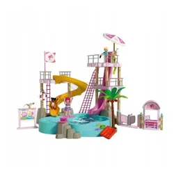 PLAYMOBIL x BARBIE 72120 Park wodny, zestaw dla dzieci +4 lata