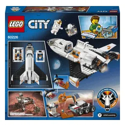 Конструктор Lego City Nasa исследовательская экспедиция на Марс (60226)