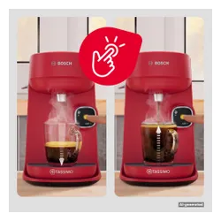 Ekspres BOSCH Tassimo Harmony Plus TAS173B Czerwony