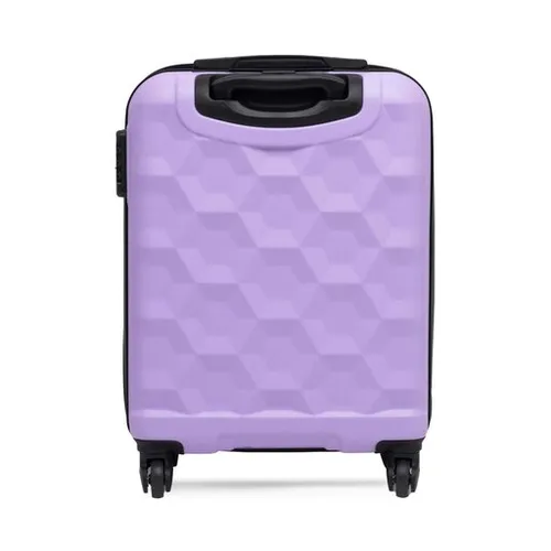 Маленький жесткий чемодан Lasocki WAL-S-02PURPLE-ABS-04 фиолетовый