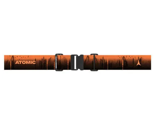 Gogle Atomic Four Pro HD Photo Black/Orange 2024