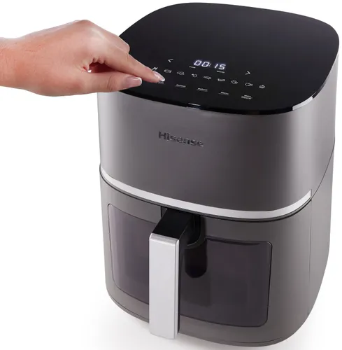 Air Fryer Frytkownica beztłuszczowa HISENSE HAF1900D 7l z okienkiem do obserwacji postępów gotowania