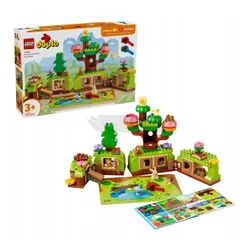 LEGO Duplo 10480 Las odkrywców z dzikimi zwierzętami, zestaw klocków 3+