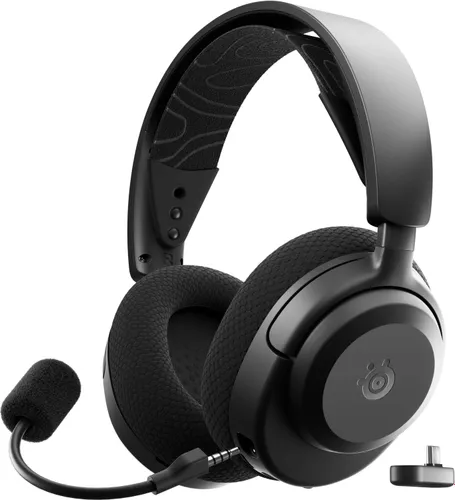 Słuchawki STEELSERIES Arctis Nova 3X Wireless, Nauszne, Dźwięk przestrzenny Czarny