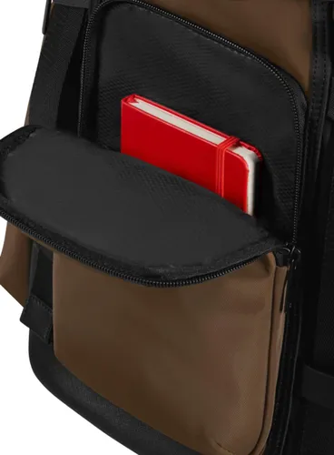 Рюкзак городской Samsonite Relyon Backpack 15,6" с клапаном - коричневый
