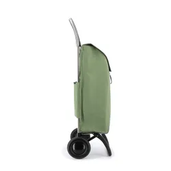 Wózek na zakupy 2-kołowy Rolser Jolie Tweed - green