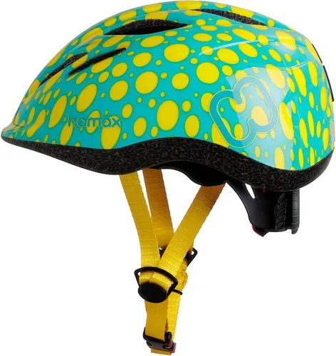 Kask rowerowy HAMAX Skydive Zielono-żółty dla Dzieci (rozmiar S)