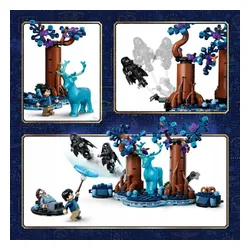 LEGO Harry Potter 76475 Zakazany Las: Expecto Patronum, zestaw klocków 7+