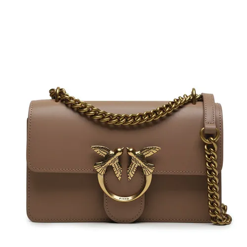 Pinko Love One Mini DC AI 23-24 PCPL 100074 A0f1 geantă Bej D01q