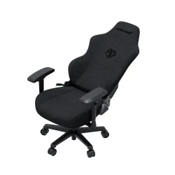 Fotel Anda Seat Phantom 3 Pro L Gamingowy do 120kg Tkanina Ciemnoszary