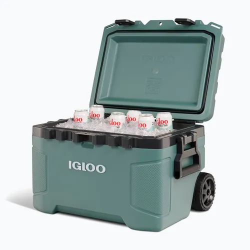Lodówka turystyczna Igloo Trailmate 52 Roller 49 l spruce/obsidian grey