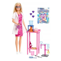 LALKA BARBIE Możesz być kim chcesz BARBIE NAUKOWIEC + akcesorian JCR70