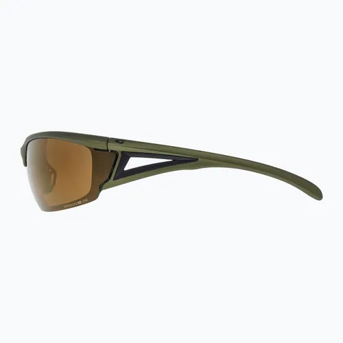 Okulary przeciwsłoneczne GOG Lynx matt dark green/black/gold mirror
