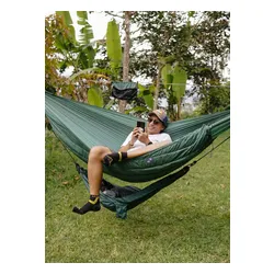 Hamak Ticket To The Moon Mini Hammock - dark green