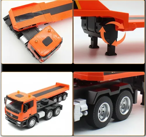 Laweta zdalnie sterowana z koparką COIL skala 1:18