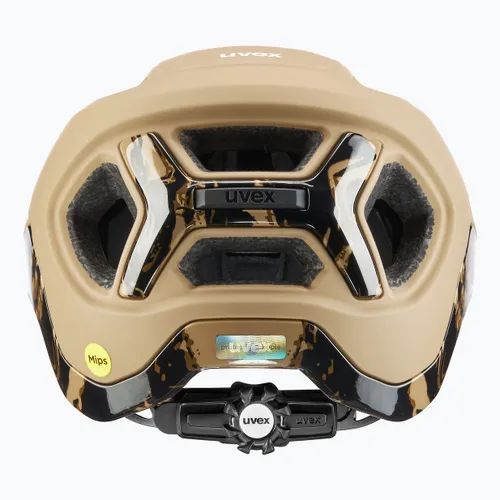 Kask rowerowy UVEX React MIPS desert/black matt