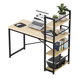 Biurko gamingowe MARK ADLER Leader 4.0 Brązowo-czarny