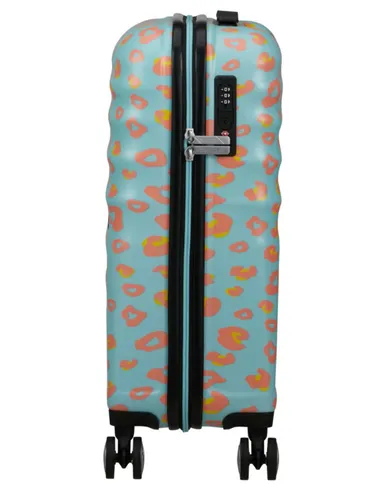 Walizka kabinowa American Tourister Wavebreaker Disney - Minnie pastel dot