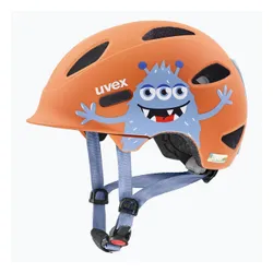 Kask rowerowy dziecięcy UVEX Oyo Style monster papaya matt