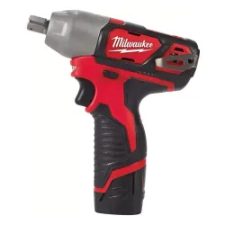 Milwaukee M12 BIW12-202C darbe anahtarı (2 pil, şarj cihazı,kılıf)