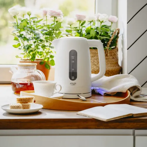 ADLER Strix AD 1379w 1,7 l - czajnik elektryczny bezprzewodowy plastikowy