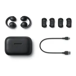 Słuchawki douszne SOUNDCORE AeroClip Open-Ear Wodoodporne Czarny