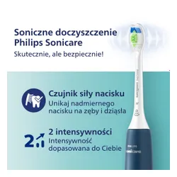 Szczoteczka soniczna PHILIPS Sonicare 4100 HX3689/42 Niebieski