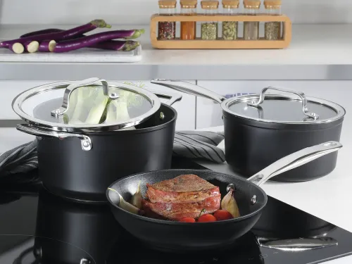 SPRING Meridian Intense Pro 1,4 l - garnek ze stali nierdzewnej z pokrywką