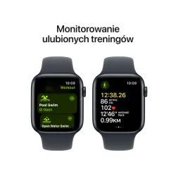 Apple Watch SE 2gen GPS koperta 40mm z aluminium Północ pasek sportowy Północ S/M