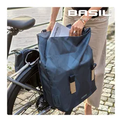 Torba na bagażnik BASIL Elegance Shopper Double Bag