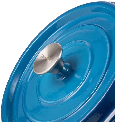 Garnek VINTAGE CUISINE VC2P2619BL20CP Niebieski 26 cm