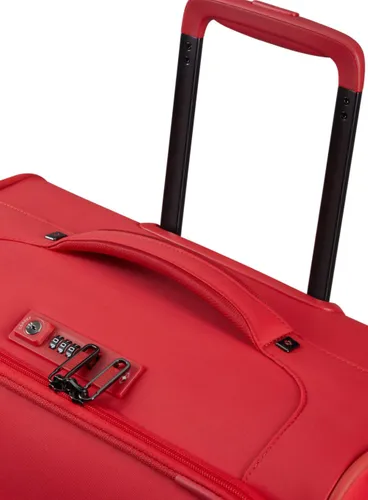 Большой расширяемый чемодан Samsonite Airea-hibiscus red