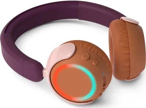 Słuchawki nauszne PHILIPS TAK4200MP Fioletowy