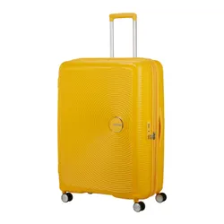 Walizka duża XL American Tourister SoundBox 80cm - golden yellow