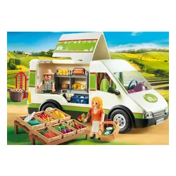 PLAYMOBIL 70134 Meyve ve sebze satışı için araba