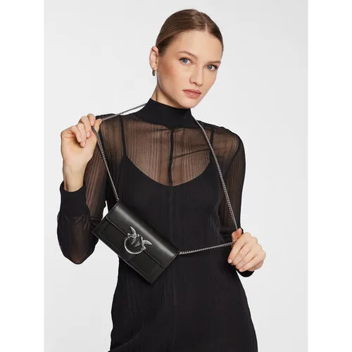 Pinko dragoste un portofel C pe 23 PLTT 100062 A0f1 negru Z99O