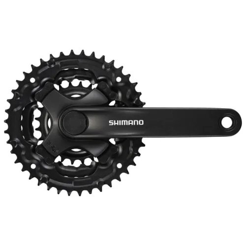 Mechanizm korbowy Shimano Tourney FC-TY301 czarny