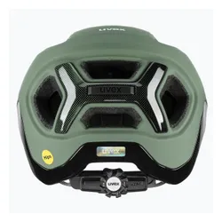 Kask rowerowy UVEX React MIPS moss green/black matt