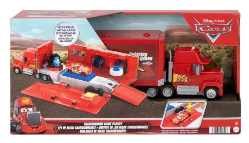 Samochód CARS Disney Pixar Auta Transporter 2w1 HDC75