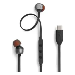 Słuchawki przewodowe JBL Tune 310C USB-C Dokanałowe Czarny