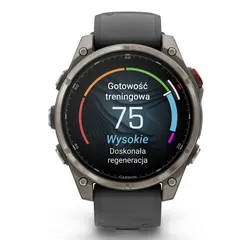 Zegarek sportowy GARMIN Fenix 8 Pro 47mm Czarny